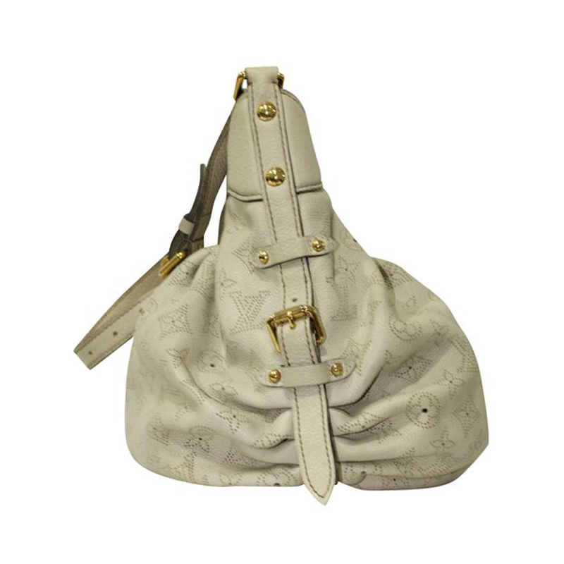 

Louis Vuitton Beige Monogram Canvas Mahina Shoulder Bag