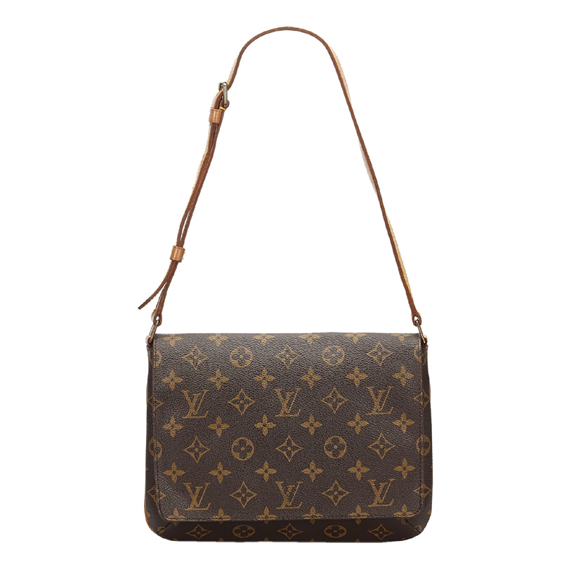Pre Owned Louis Vuitton Monogram Musette Tango Short Strap Shoulder Bag