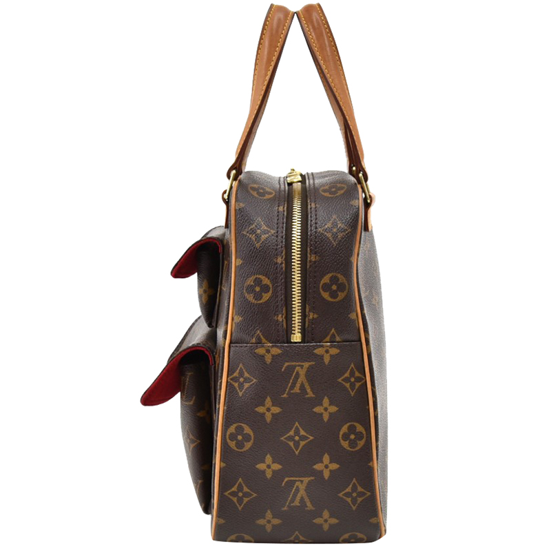 

Louis Vuitton Monogram Canvas Excentri-Cite Satchel, Brown