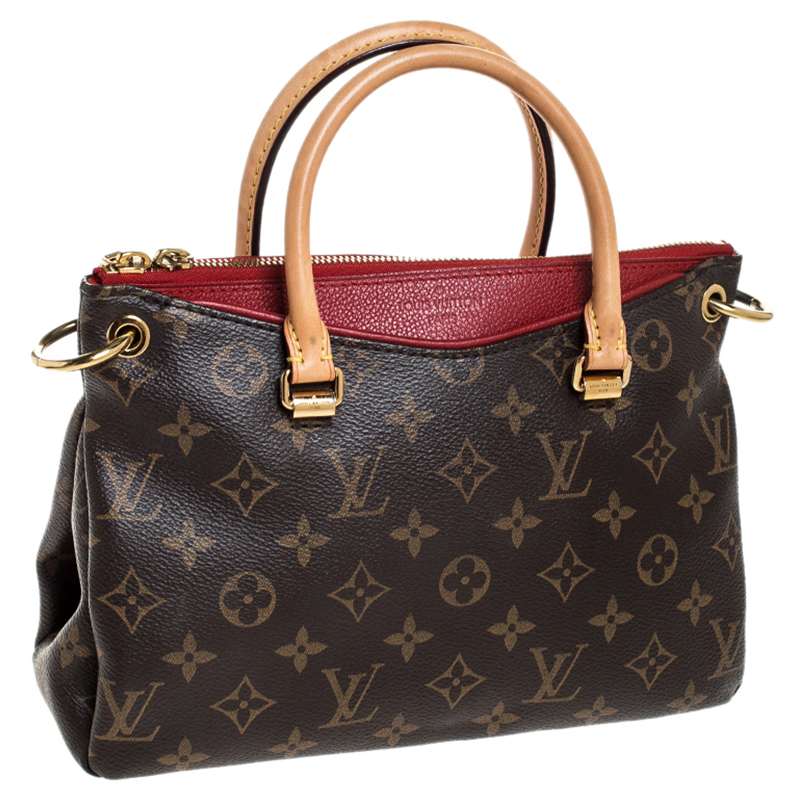 Louis Vuitton Monogram Pallas MM Cerise 