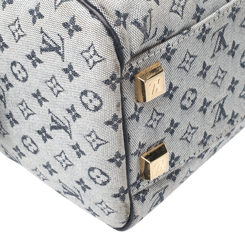 Louis Vuitton Navy Blue Monogram Mini Lin Josephine PM Bag Louis Vuitton | TLC