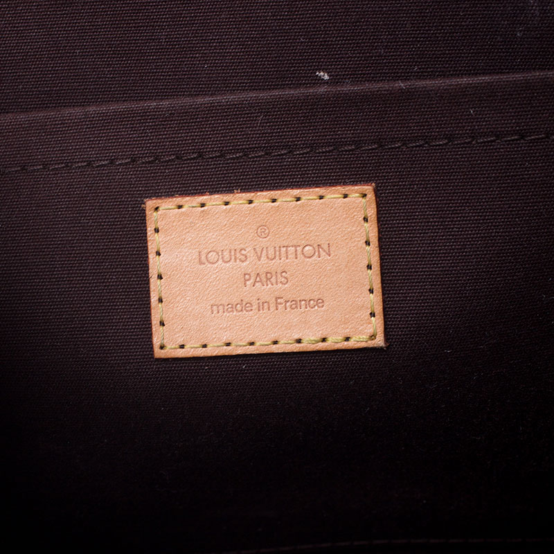 Louis Vuitton Amarante Monogram Vernis Rosewood Avenue Bag at 1stDibs