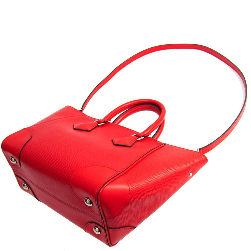 

Louis Vuitton Coquelicots Epi Leather Phenix PM Bag, Red