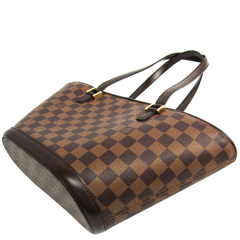 

Louis Vuitton Damier Ebene Canvas Manosque PM Bag, Brown