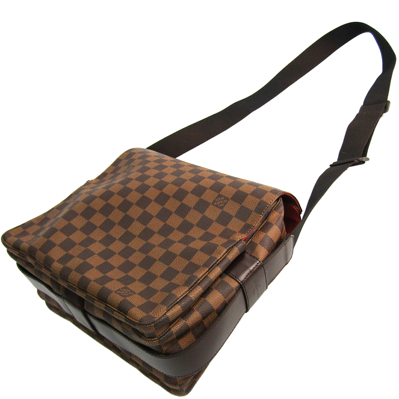

Louis Vuitton Damier Ebene Canvas Naviglio Messenger Bag, Brown