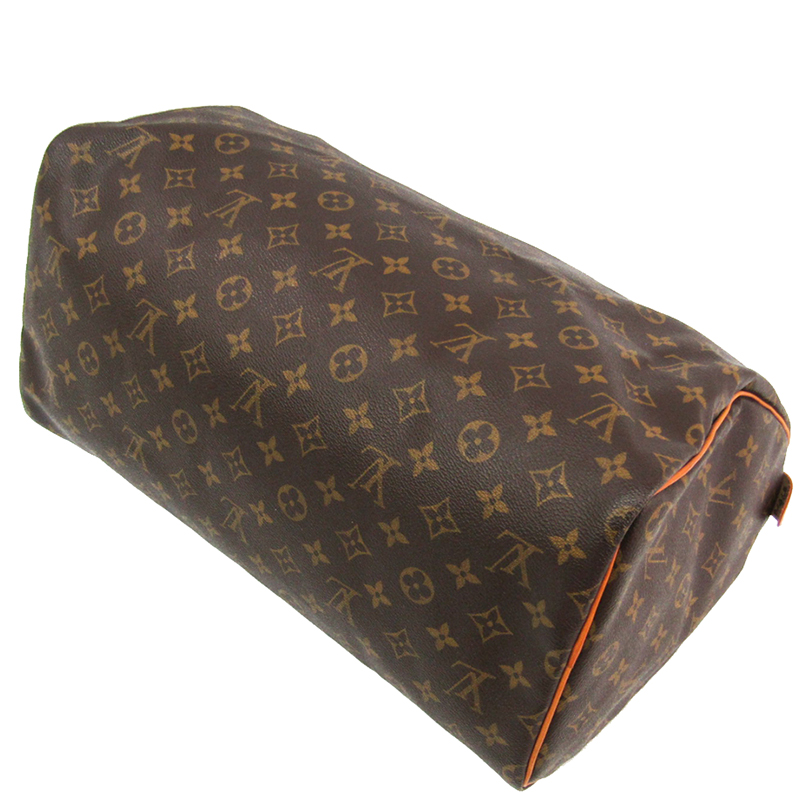 

Louis Vuitton Monogram Canvas Speedy 40 Bag, Brown