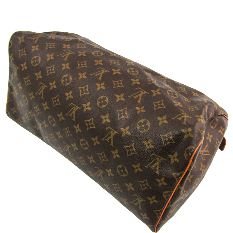 

Louis Vuitton Monogram Canvas Speedy 40 Bag, Brown