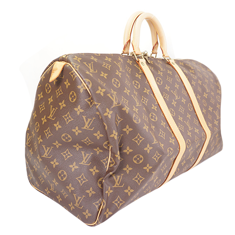 

Louis Vuitton Monogram Canvas Keepall 55 Bag, Brown