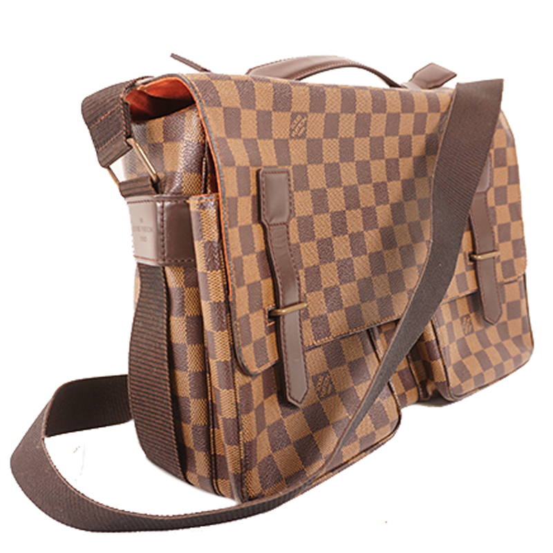 

Louis Vuitton Damier Ebene Canvas Broadway Messenger Bag, Brown