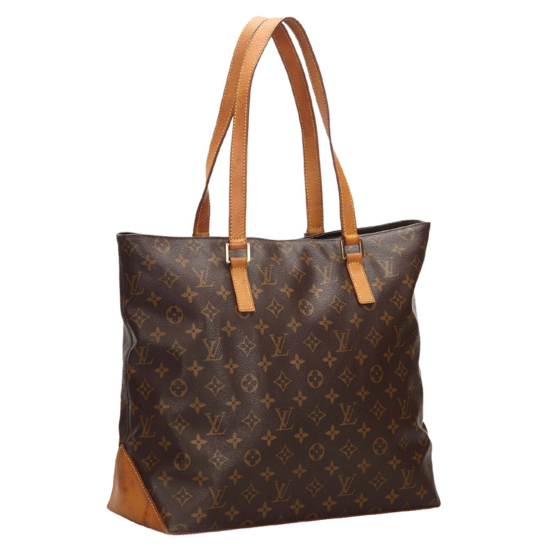 

Louis Vuitton Monogram Canvas Cabas Mezzo Bag, Brown