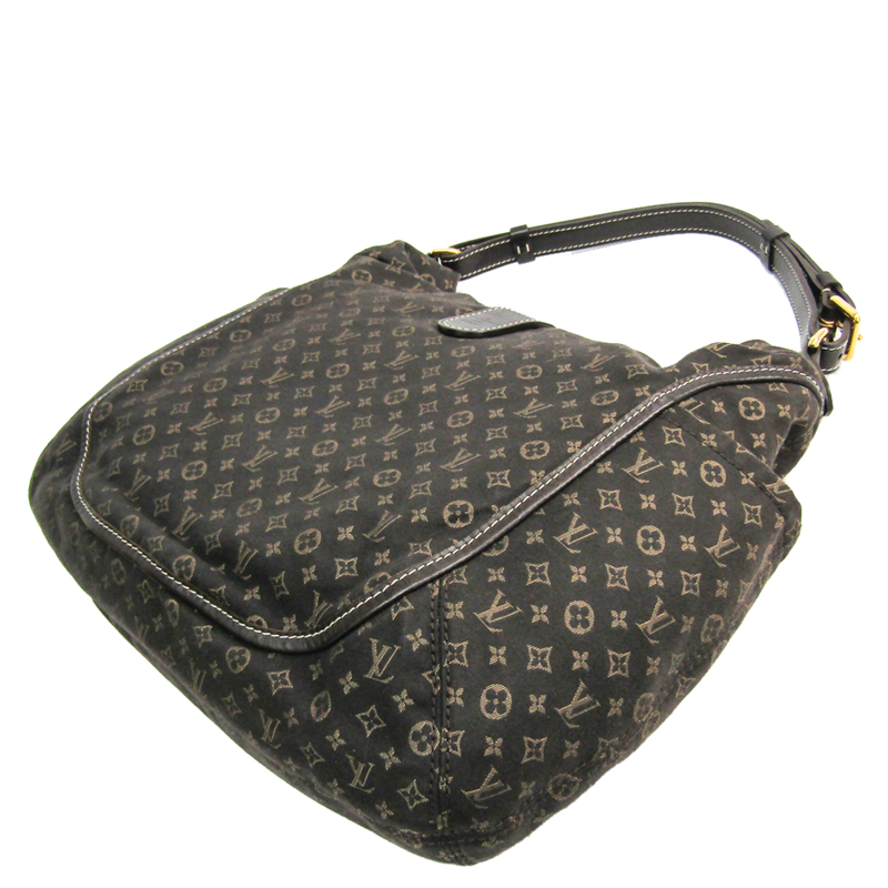

Louis Vuitton Fusain Monogram Idylle Canvas Romance Bag, Black