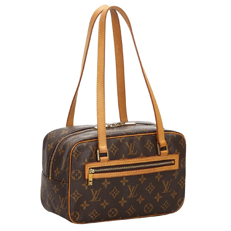 

Louis Vuitton Monogram Canvas Cite MM Bag, Brown