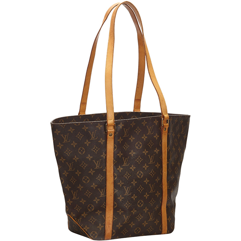 

Louis Vuitton Monogram Canvas Sac Shopping 48 Tote, Brown