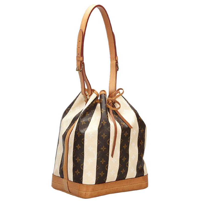 

Louis Vuitton Monogram Rayures Noe Bag, Beige