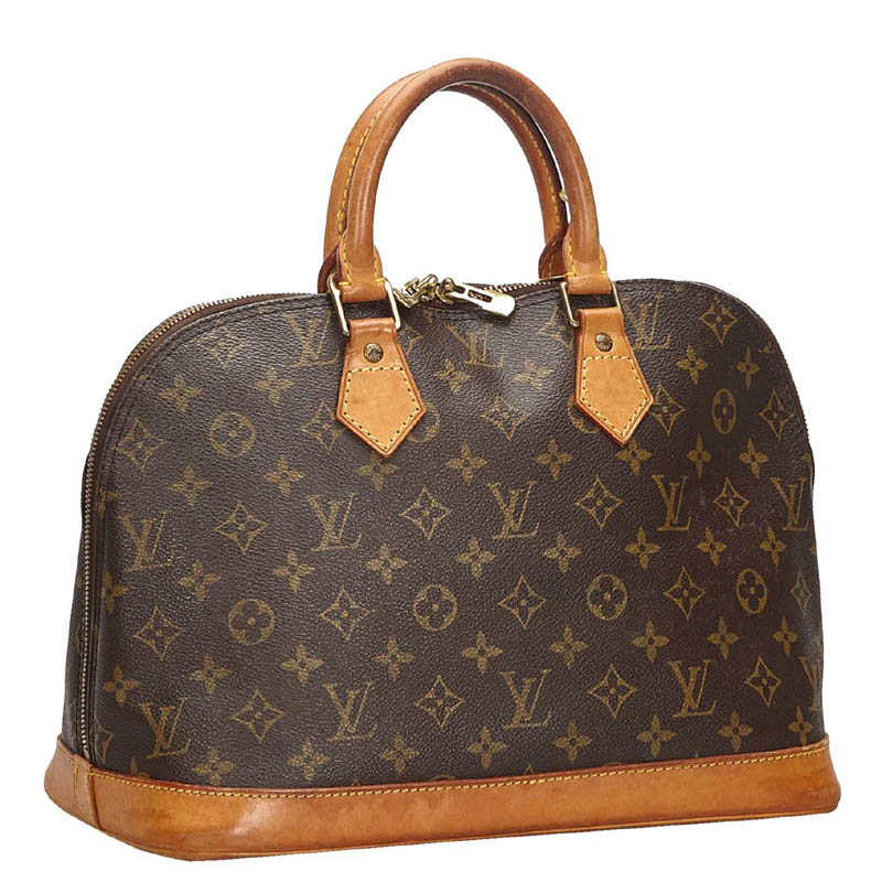

Louis Vuitton Monogram Canvas Alma PM, Brown