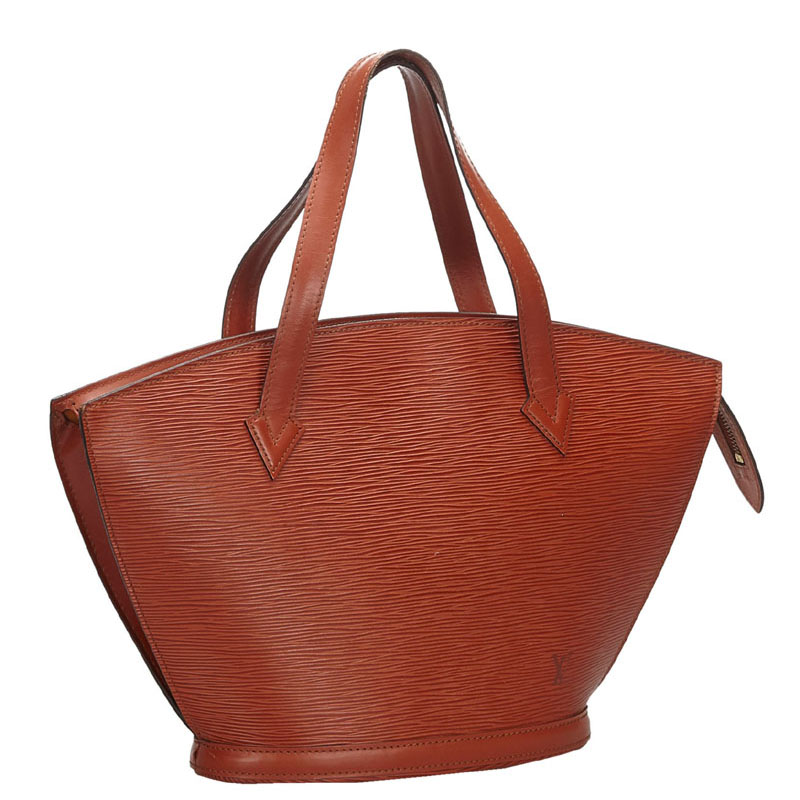 

Louis Vuitton Brown Epi Saint Jacques Short Strap PM Bag