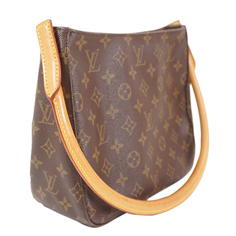 

Louis Vuitton Monogram Canvas Looping MM Tote Bag, Brown