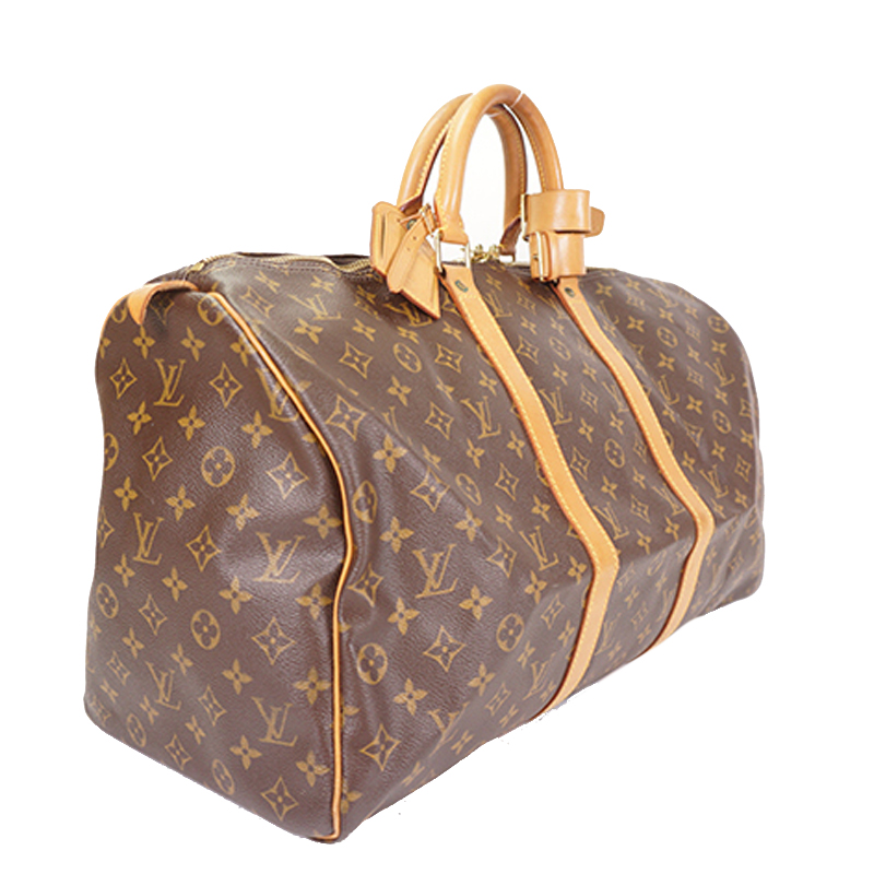 

Louis Vuitton Monogram Canvas Keepall 50 Bag, Brown