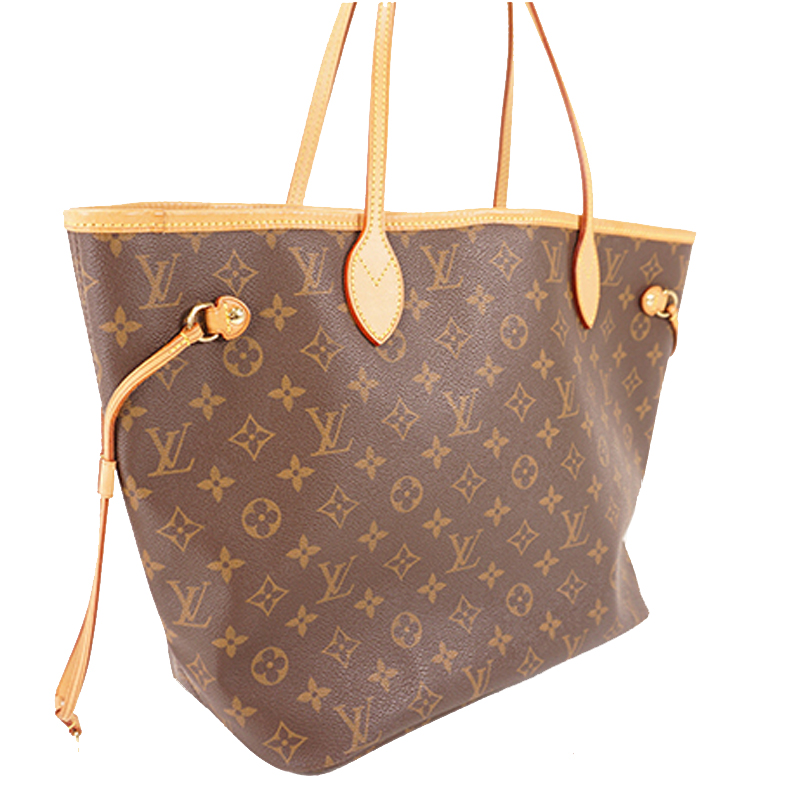 

Louis Vuitton Monogram Canvas Neverfull Bag, Brown