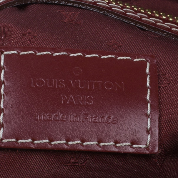 Pre-owned Louis Vuitton Red Suhali Leather Le Majestueux Tote