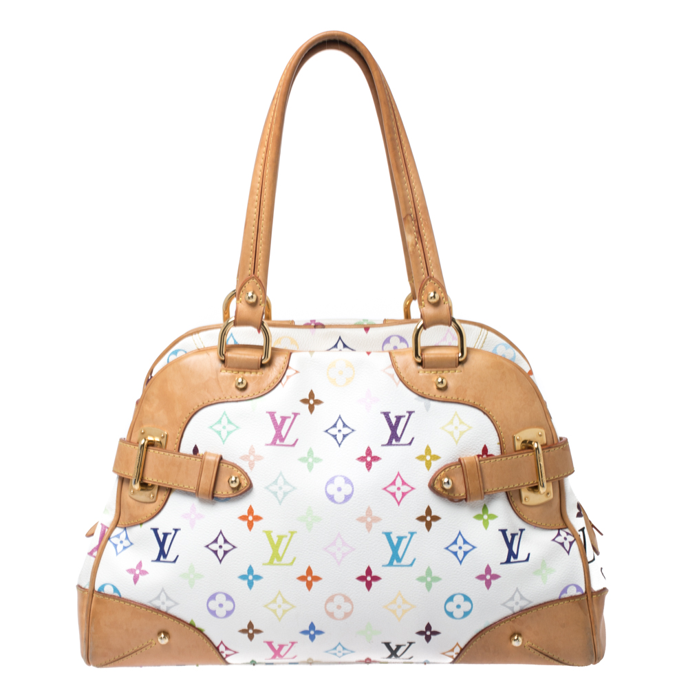 Louis Vuitton Murakami Rainbow Small Evening Top Handle Shoulder Pochette  Bag For Sale at 1stDibs