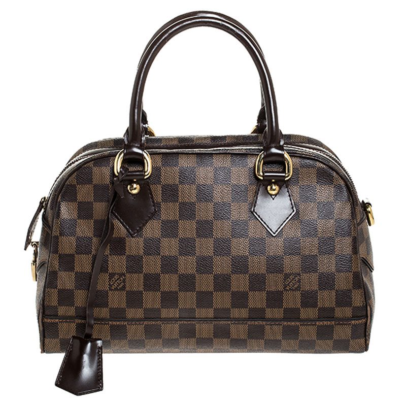 مملوكة مسبقًا Louis Vuitton Damier Ebene Duomo Bowler Bag
