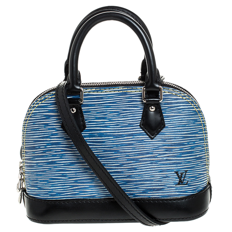 Louis Vuitton Denim Epi Leather Alma Nano Bag Louis Vuitton | TLC