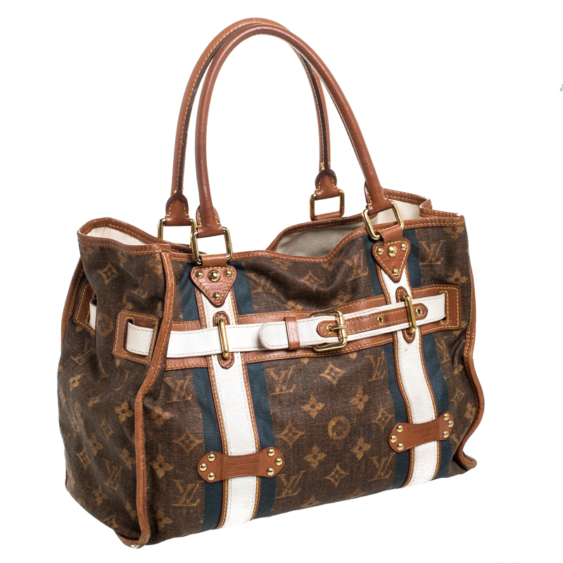 Rare limited edition Louis vuitton tissue rayures GM bag, Luxury, Bags &  Wallets on Carousell