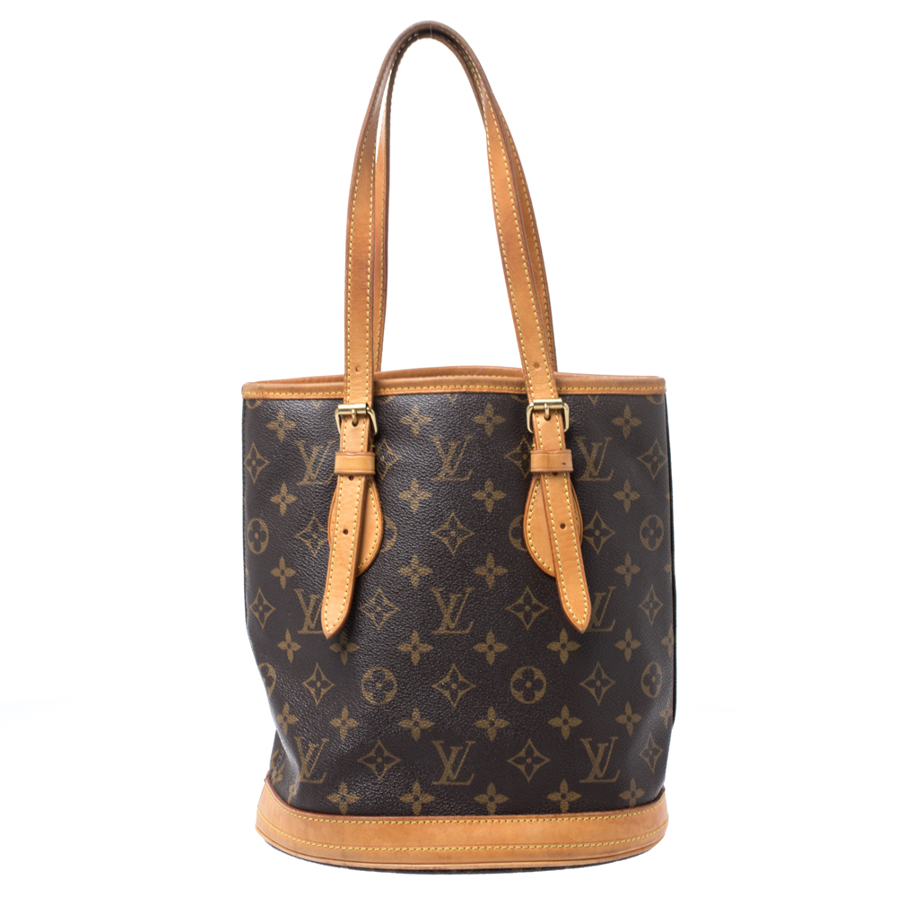 Louis Vuitton Monogram Canvas Petit Bucket Bag Louis Vuitton | TLC