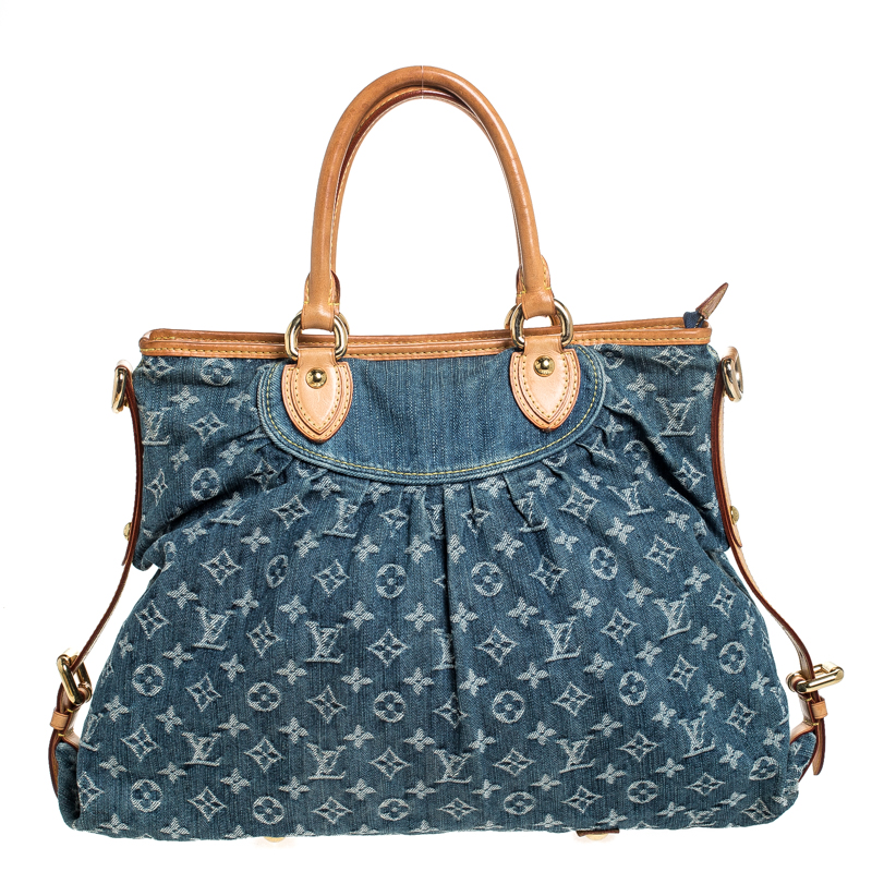 louis vuitton monogram denim neo cabby