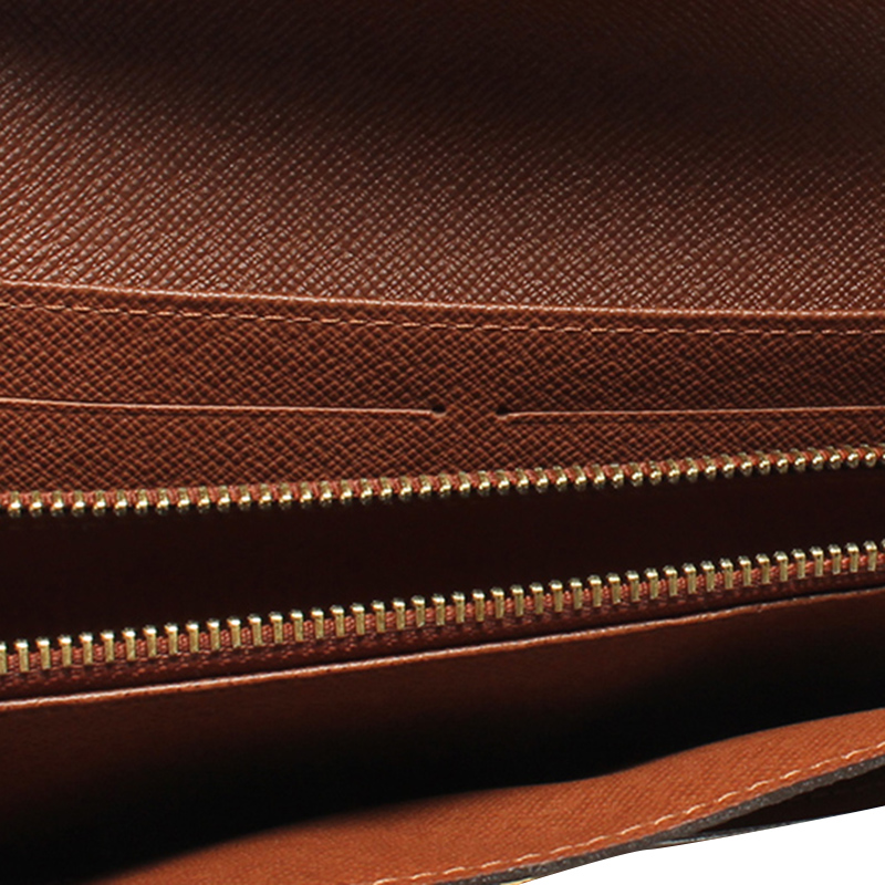 

Louis Vuitton Monogram Canvas Portefeiulle Wallet, Brown