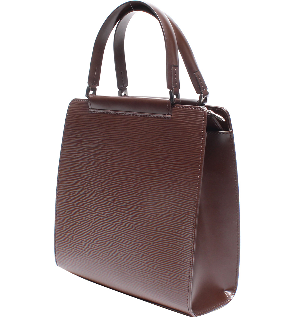 

Louis Vuitton Moka Epi Leather Figari PM Bag, Brown