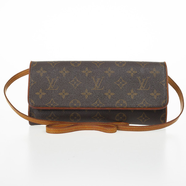 مملوكة مسبقًا Louis Vuitton Pochette Monogram Twin GM Shoulder Bag