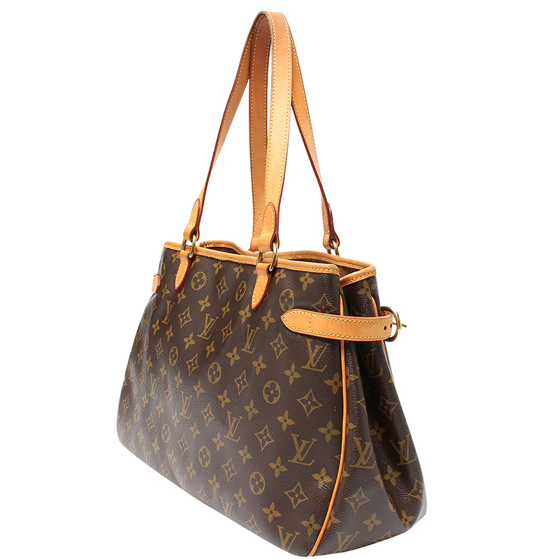 

Louis Vuitton Monogram Canvas Batignolles Horizontal Tote, Brown