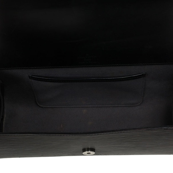 LOUIS VUITTON Nocturne PM Black Epi Leather Shoulder Bag E5053