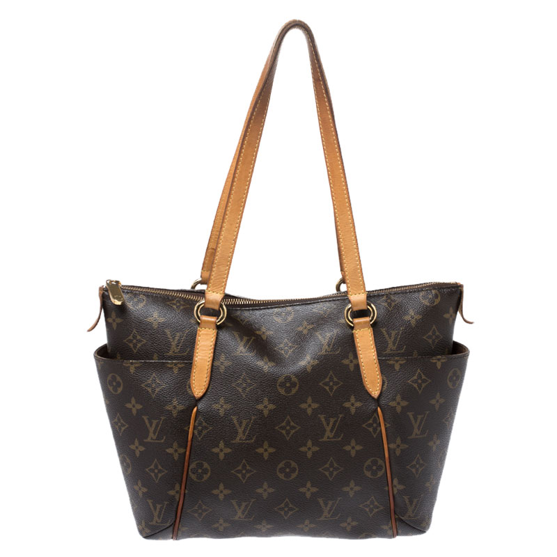 مملوكة مسبقًا حقيبة لوي فيتون توتالي كانفاس مونوغرامي PM