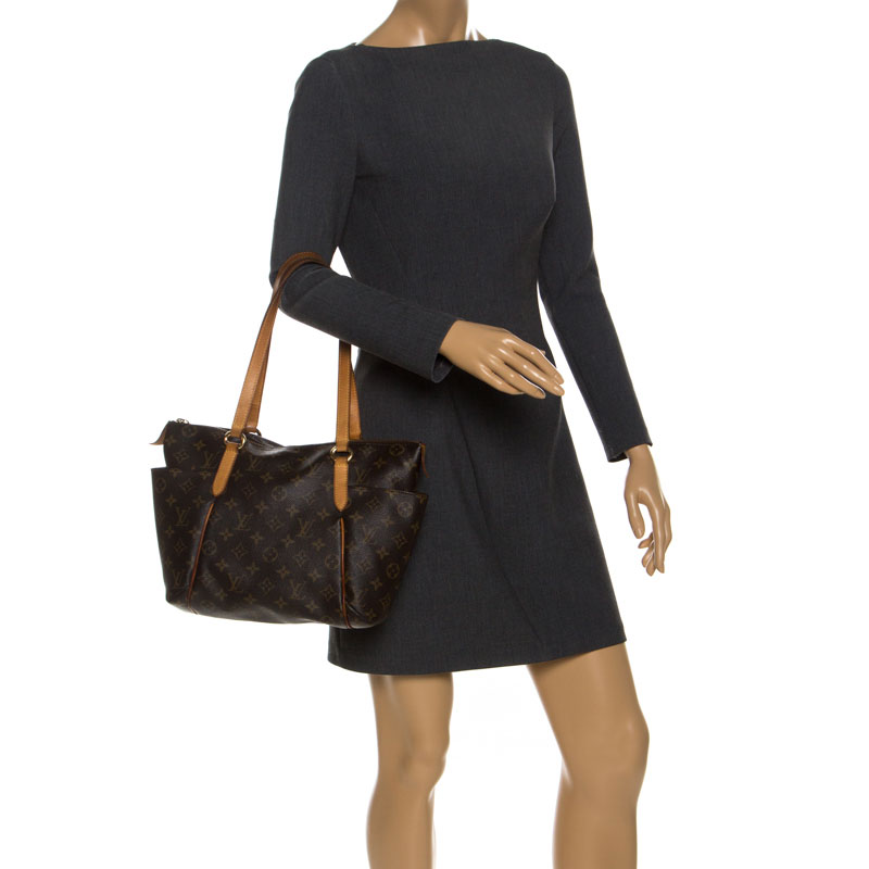 

Louis Vuitton Monogram Canvas Totally PM Bag, Brown