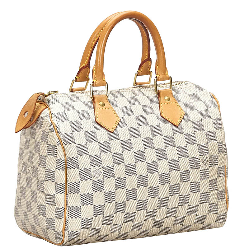 

Louis Vuitton Damier Azur Speedy 25 Bag, Blue