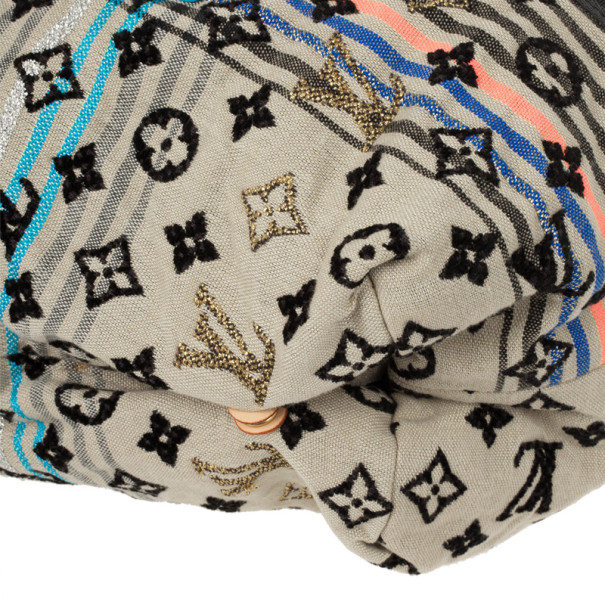 Louis Vuitton Cheche Tuareg Handbag Monogram Jacquard Fabric at 1stDibs