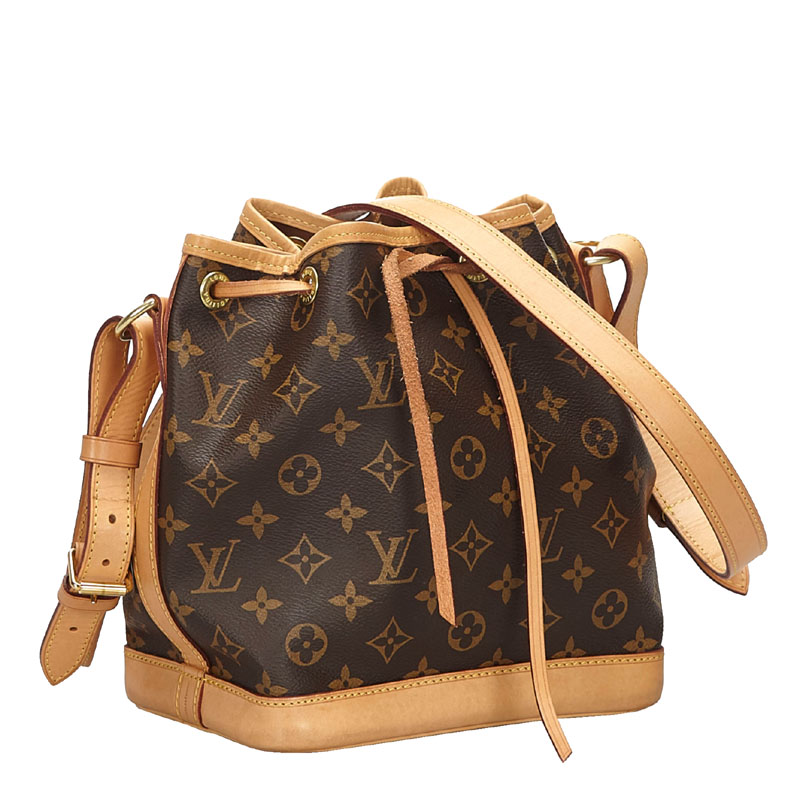 

Louis Vuitton Monogram Canvas Noe BB Bag, Brown