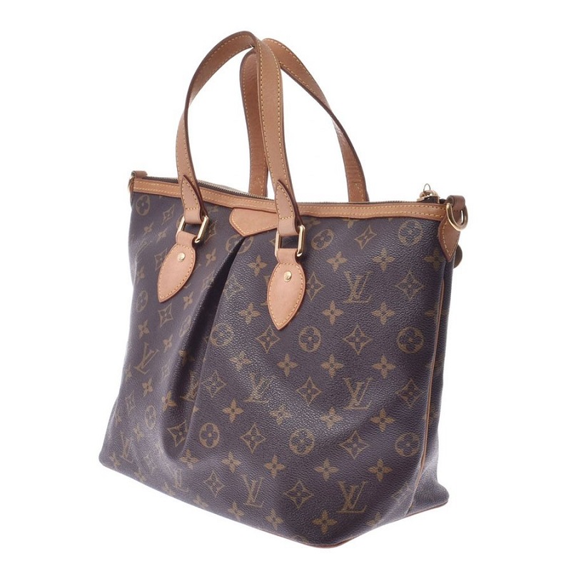 

Louis Vuitton Monogram Canvas Palermo PM Bag, Brown