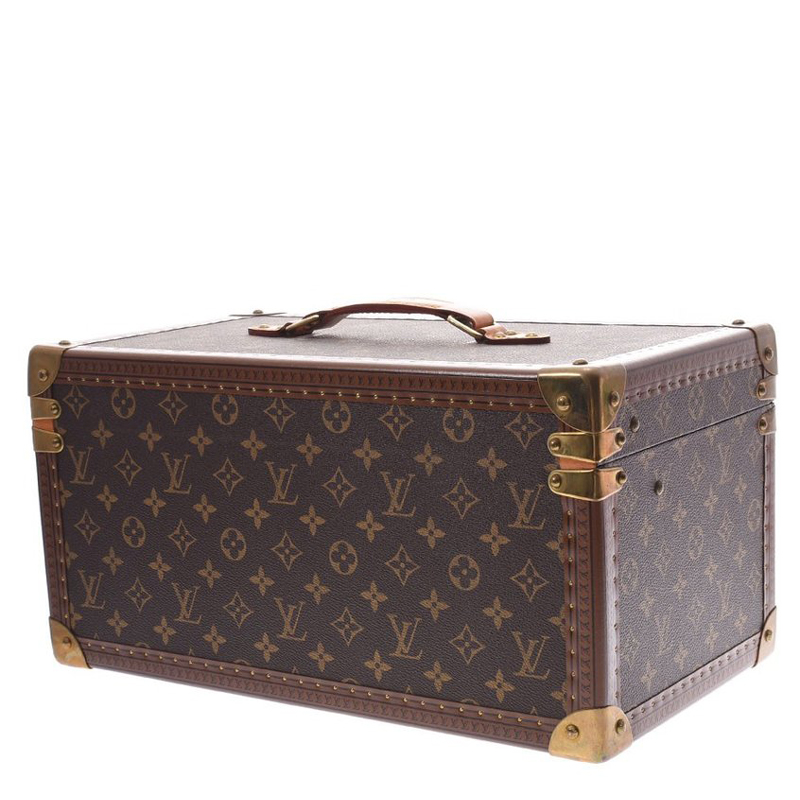

Louis Vuitton Monogram Canvas Makeup Case Trunk, Brown