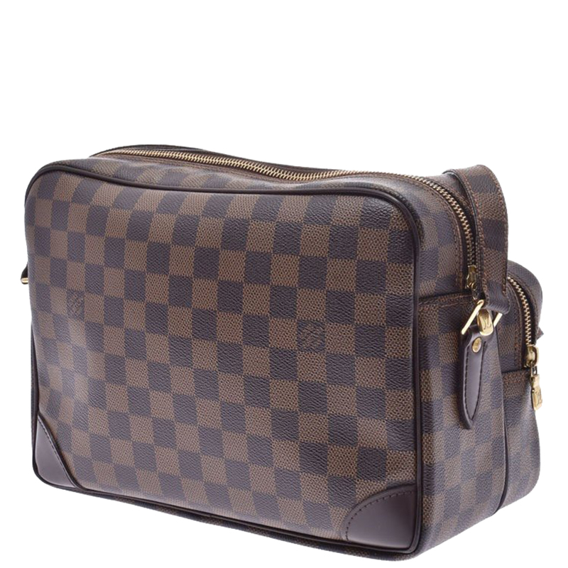 

Louis Vuitton Damier Ebene Canvas Nile Shoulder Bag, Brown