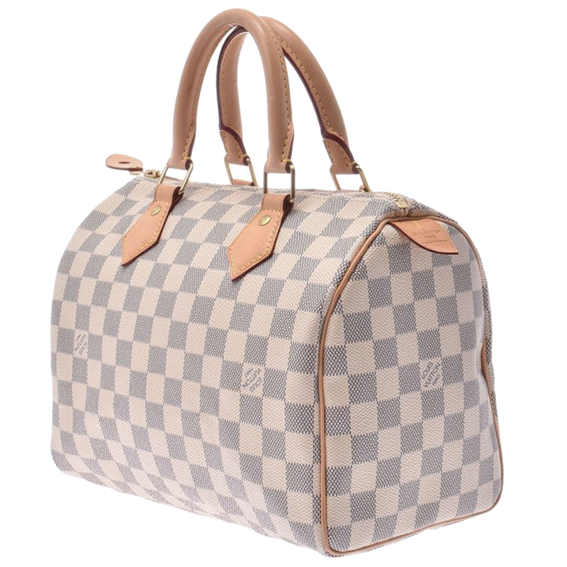 

Louis Vuitton Damier Azur Canvas Speedy 25 Bag, Blue