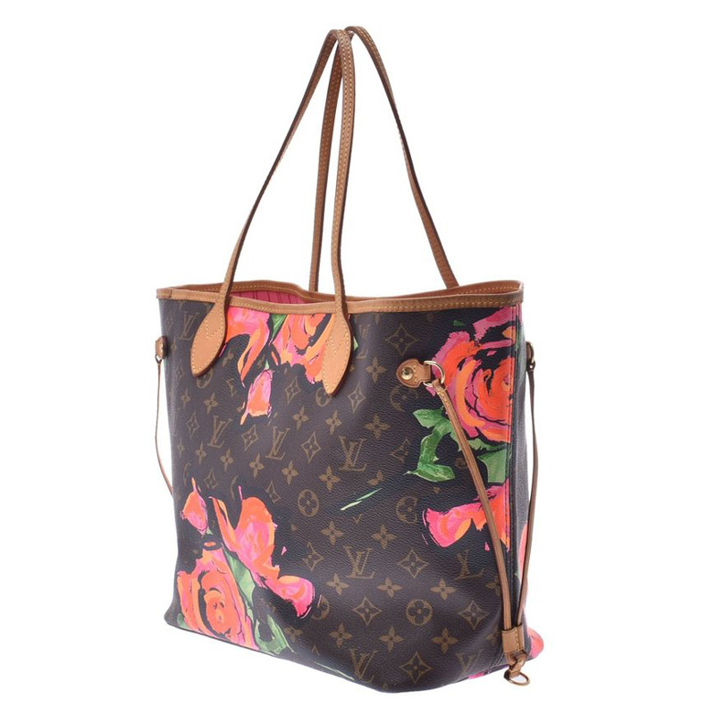 

Louis Vuitton Monogram Canvas Rose Neverfull MM Tote Bag, Multicolor