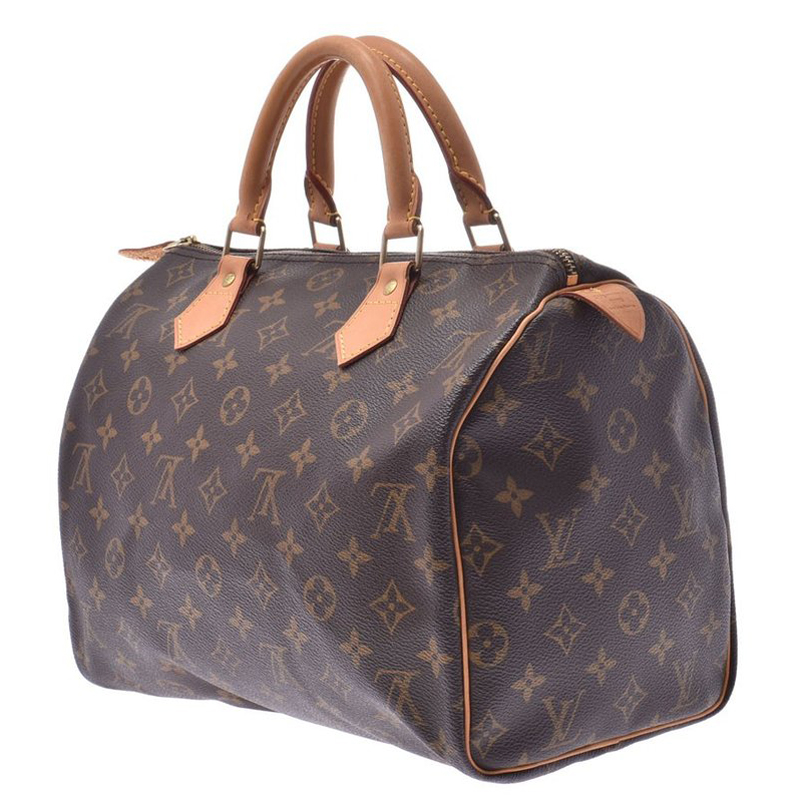

Louis Vuitton Monogram Canvas Speedy 30 Bag, Brown