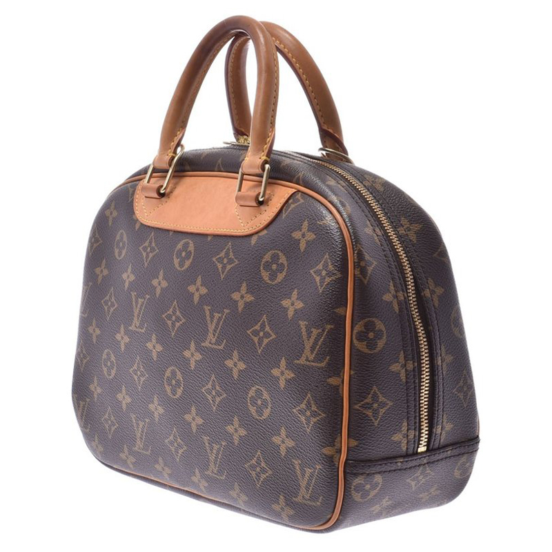 

Louis Vuitton Monogram Canvas Trouville Bag, Brown
