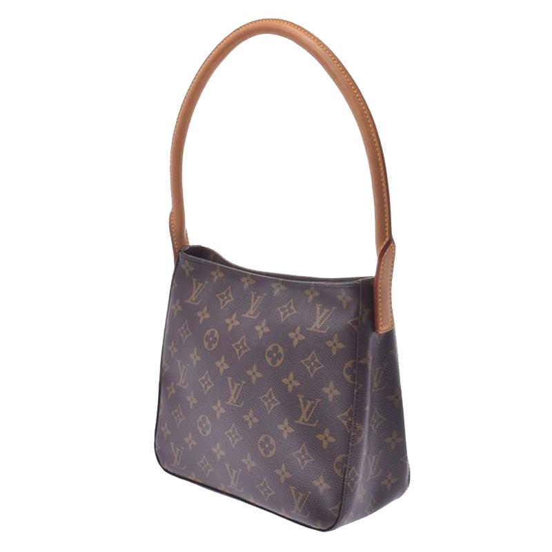 

Louis Vuitton Monogram Canvas Looping MM Tote Bag, Brown