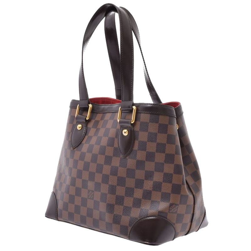 

Louis Vuitton Damier Ebene Canvas Hampstead PM Bag, Brown