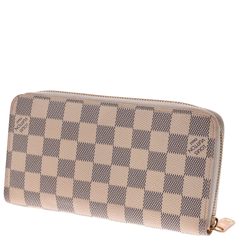 

Louis Vuitton Damier Azur Zippy Wallet, Blue